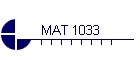 MAT 1033